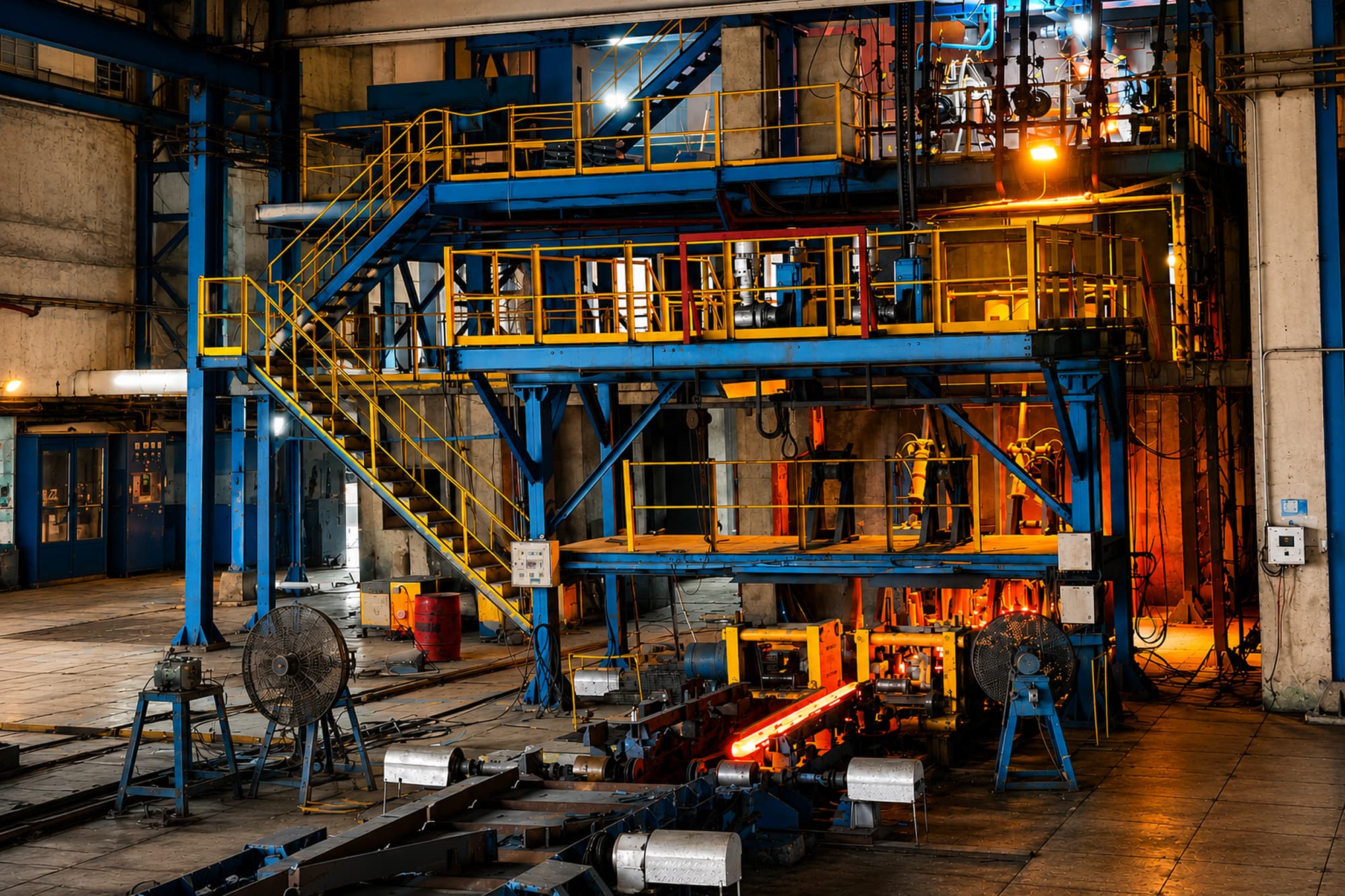 AFCO Steel — Billet casting