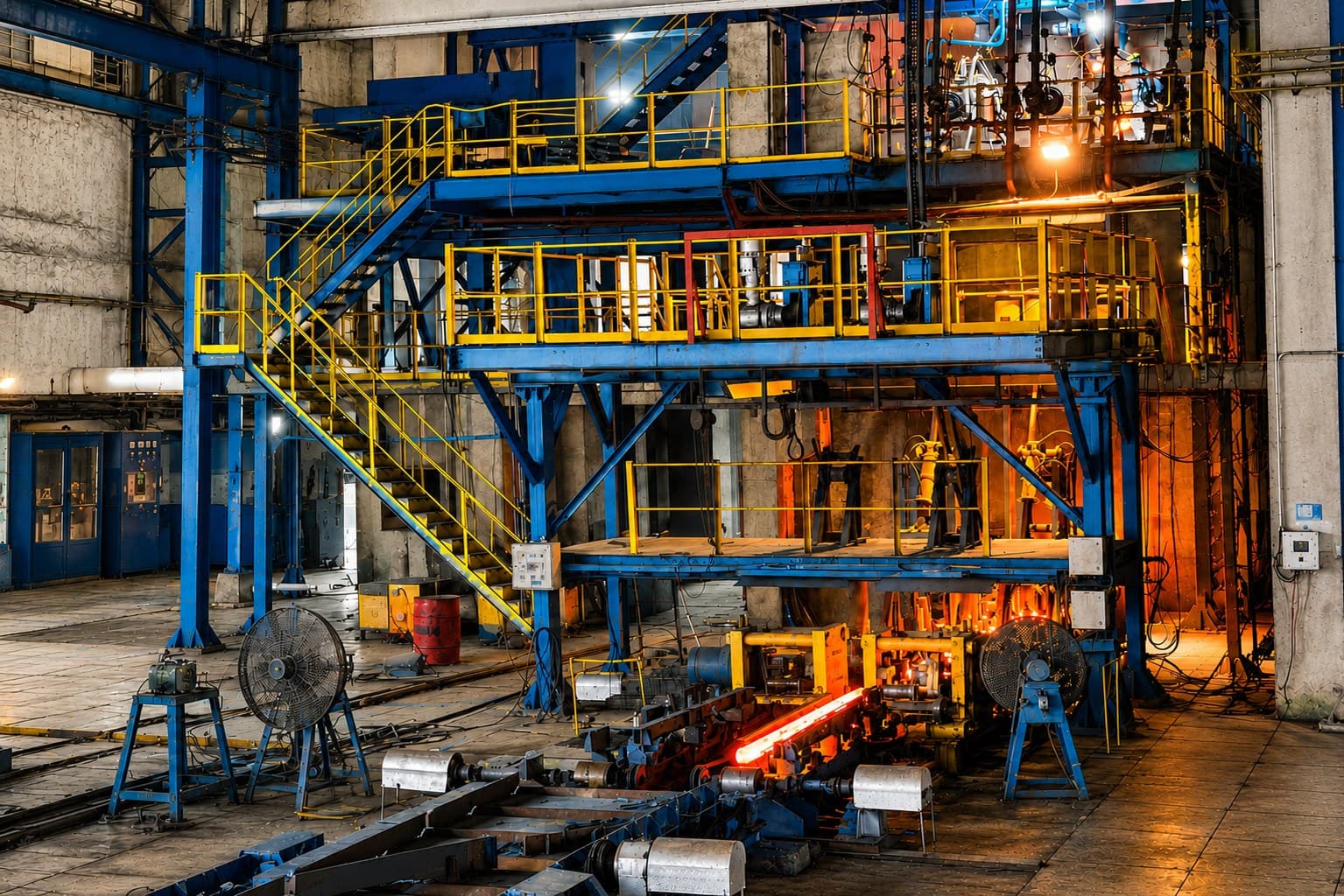 AFCO Steel, Billet casting